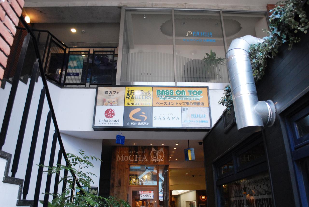 Iloha Hostel Namba Shinsaibashi Osaka Exterior foto